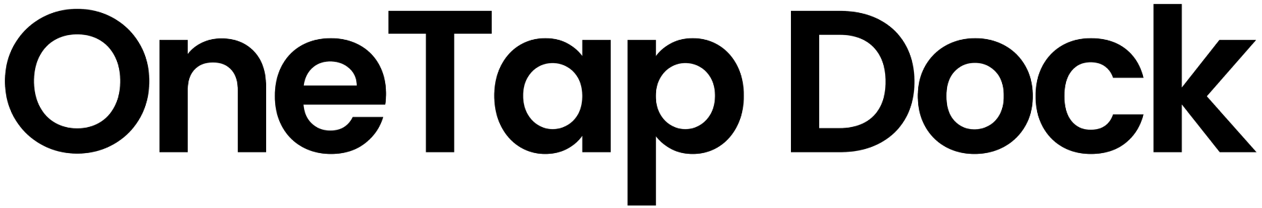 OneTap Dock